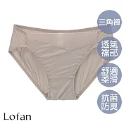 【Lofan 露蒂芬】波光中低腰三角小褲 M 膚色