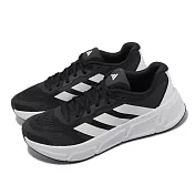 adidas 慢跑鞋 Questar 2 M 男鞋 黑 白 緩震 透氣 運動鞋 愛迪達 IF2229 27cm BLACK/WHITE