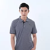 【遊遍天下】MIT 台灣製環保紗男款抗UV防曬涼感吸濕排汗機能POLO衫 (GS1022) 2XL 淺灰
