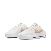 NIKE WMNS COURT LEGACY MULE 穆勒鞋 女休閒鞋-白-DB3970002 US5 白色