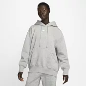 NIKE AS W NSW PHNX FLC OS PO HOODIE 女連帽上衣-灰-DQ5861063 S 灰色