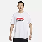 NIKE AS M NSW TEE M90 FW CONNECT 男短袖上衣-白-FD1287100 L 白色