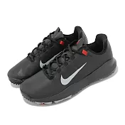 Nike 高爾夫球鞋 TW 13 W 男鞋?寬楦?黑 紅 老虎伍茲 可拆式鞋釘 皮革 支撐 復古 運動鞋 DR5753-016 25cm BLACK/RED