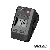 SEIKO DM51 夾式數位節拍器 可當時鐘 | 黑