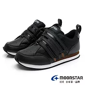 MOONSTAR 養護系列4E寬楦復健鞋女款/男款 JP22 黑
