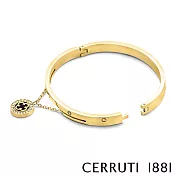 【Cerruti 1881】限量2折 義大利經典ONAGRACE手環 全新專櫃展示品(CG0702 金色)