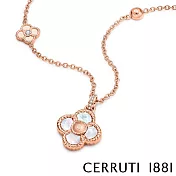 【Cerruti 1881】限量2折 義大利經典PETALOS項鍊 全新專櫃展示品(CB1402)