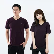 【遊遍天下】MIT中性款仿綿吸排抗UV機能圓領衫(GS2007) XL 暗紫