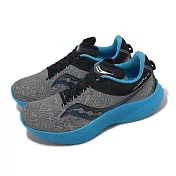 Saucony 競速跑鞋 Kinvara 14 男鞋 灰 藍 輕量 訓練 運動鞋 索康尼 S2082360