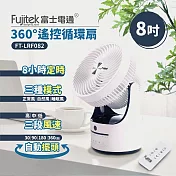 【Fujitek富士電通】8吋360度遙控循環扇 FT-LRF082