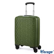 【Verage】 維麗杰 19吋鑽石風潮系列登機箱/行李箱(綠) 19吋 綠色