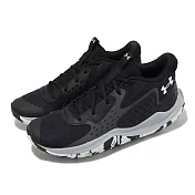 Under Armour 籃球鞋 Jet 23 男鞋 黑 灰 緩震 支撐 抓地 運動鞋 UA 3026634002 26cm BLACK/GREY