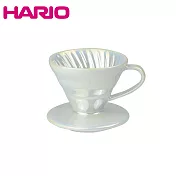 HARIO V60鈦白珠光濾杯 VDC-01-WO-TW(1-2杯用)
