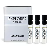 MONTBLANC 萬寶龍 極限探尋淡香精針管 EDP (2ml)X3-公司貨-隨身香水試香