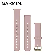 GARMIN Quick Release 18mm 矽膠錶帶 氣泡玫瑰