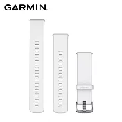 GARMIN Quick Release 22mm 矽膠錶帶 活力白