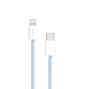 amuok 動彩 TC to IP 快充數據線(20W) 藍色