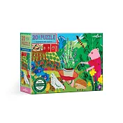 eeBoo 拼圖 - 園丁小熊 Garden Bear 20 Piece Puzzle (20片)