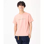 CHUMS Zion Camping T短袖上衣 珊瑚紅-CH012393R016 L 粉紅色