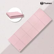 【Tumaz月熊健身】5mm折疊瑜珈墊 台灣製  鬱金香粉