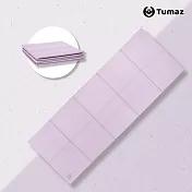 【Tumaz月熊健身】5mm折疊瑜珈墊 台灣製 薰衣草紫