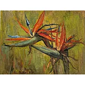 【玲廊滿藝】劉美伶-比翼雙飛31.5x41cm