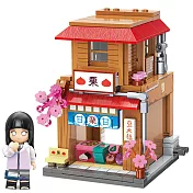 QMAN 啟蒙積木 Keeppley 火影忍者 街景系列 甘慄甘 (雛田公仔)