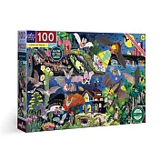 eeBoo 拼圖 - Love of Bats 100 Piece Puzzle 蝙蝠之愛 (100片)