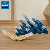 【++Plus-Plus 加加積木】小顆粒 藝術系列350pcs(四款任選) 藝術系列-神奈川沖浪裡 葛飾北齋
