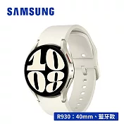 【原廠雙錶帶6品禮】SAMSUNG 三星 Galaxy Watch6 SM-R930 40mm (藍牙) 智慧型手錶 迷霧金