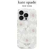 【kate spade】iPhone 15系列 精品手機殼 經典蜀葵 iPhone 15 Pro