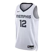 NIKE SWGMN球衣 灰熊隊 Ja Morant-白-DN2082100 2XL 白色