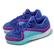 Nike 籃球鞋 KD16 EP 藍 紫 男鞋 氣墊 Ready Play 杜蘭特 DV2916-401