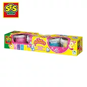 荷蘭SES 閃耀無毒創意黏土4色x90gr-00466