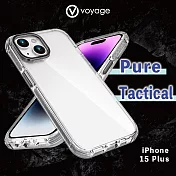 VOYAGE 超軍規防摔保護殼-Pure Tactical 黑-iPhone 15 Plus (6.7＂)