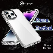 VOYAGE 超軍規防摔保護殼-Pure Tactical 黑-iPhone 15 Pro (6.1＂)