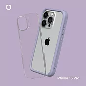犀牛盾 iPhone 15 Pro (6.1吋) Mod NX 邊框背蓋兩用手機保護殼- 薰衣紫
