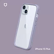 犀牛盾 iPhone 15 Plus (6.7吋) CrashGuard 防摔邊框手機保護殼 - 薰衣紫