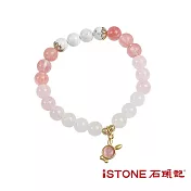 石頭記-設計師經典手鍊-莫蘭迪色特調(三色選) 莫蘭迪粉紅