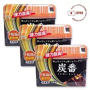 日本小久保炭番脫臭劑-鞋櫃用150g x3盒