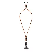 【bitplay】Leather Wrist Strap 5mm 皮革細緻掛繩(含掛繩通用墊片) -焦糖棕