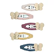 英國Mimi & Lula AW23 暖冬常春藤-閃耀蝴蝶迷你滴答夾5入
