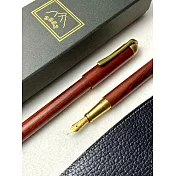 3952老山羊-噍吧哖 玫瑰木全木款 原銅 鍍金鋼尖鋼筆