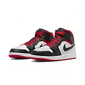 Air Jordan 1 Mid Gym Red Black Toe 黑白紅 DQ8426-106 US10 黑白紅