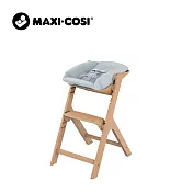 MAXI-COSI 荷蘭 Nesta 多階段高腳成長椅 新生兒組 -  原木色椅+躺椅
