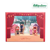 【比利時Lilliputiens】磁力劇場-小紅帽