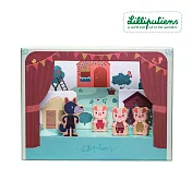 【比利時Lilliputiens】磁力劇場-三隻小豬