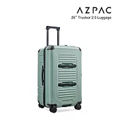 AZPAC Trucker 2.0 26吋防爆煞車旅行箱 冰川綠