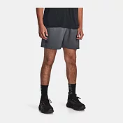 Under Armour 男 Woven 7吋 休閒短褲-灰-1377138-012 S 灰色