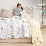 【DUYAN 竹漾】雙溫感 石墨烯天絲四季被 / 台灣製 清夏綠影
